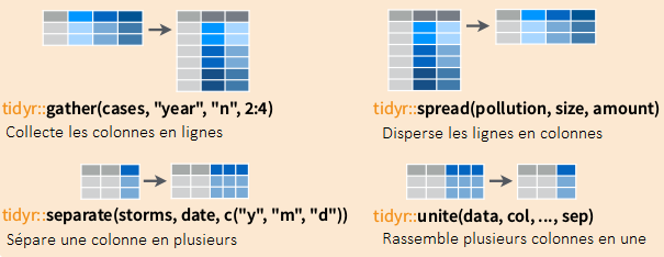 Données rangées